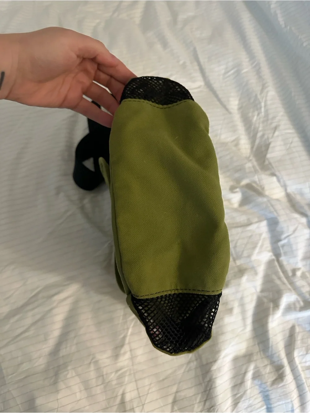 VTG Overland Equipment Donner Crossbody Travel Bag Olive Green Gorpcore Y2K